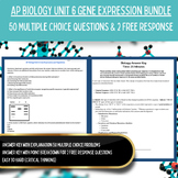 AP Biology Curriculum BUNDLE | Unit 6 Gene Expression FRQs