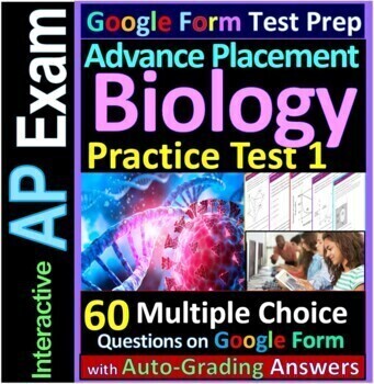 Preview of AP Biology Exam Prep Multiple Choice MCQ Practice & Review Online Test 1