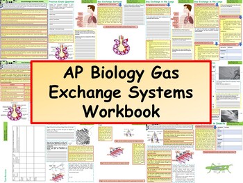 Preview of AP Biology: Gas Exchange Systems Workbook