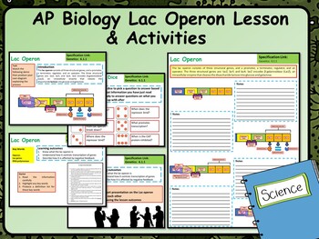 AP Biology Lac Operon Lesson & Activities by Mr Chalks Science Resources