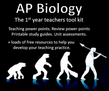 Preview of AP Biology,  1st year teachers toolkit - the full course + free resources