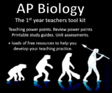 AP Biology,  1st year teachers toolkit - the full course +