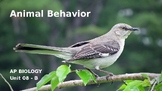 AP Biology - Unit 08.Part B. Animal Behavior - PowerPoint 