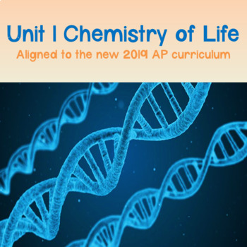 Preview of AP Biology Unit 1: Chemistry of Life PowerPoint- Distance Learning Compatible