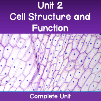Preview of AP Biology Unit 2: Cell Structure and Function COMPLETE UNIT--Distance Learning