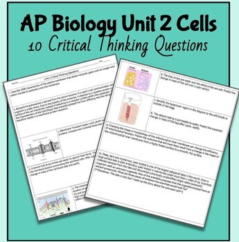 critical thinking question biology