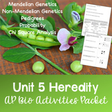 AP Biology Unit 5: Heredity Activities Packet