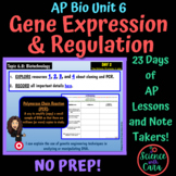 AP Biology Unit 6 Gene Expression & Regulation Content and