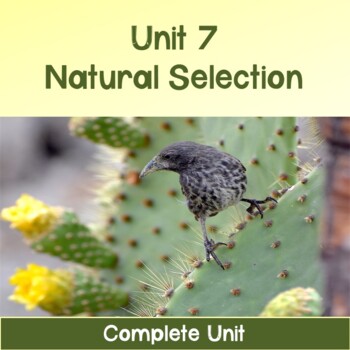 Preview of AP Biology Unit 7: Natural Selection COMPLETE UNIT Distance Learning Compatible