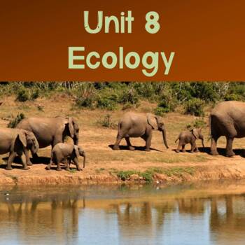 Preview of AP Biology Unit 8: Ecology PowerPoint