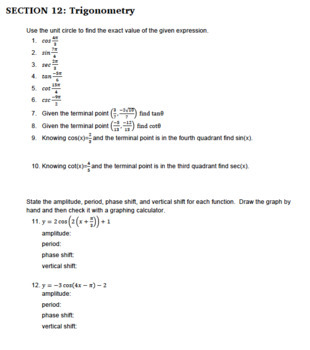 ap calc ab summer assignment