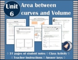 AP Calc AB Unit 6 - Area and Volume w/ Integration