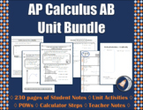 AP Calc AB Unit Bundle