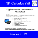 Applications of Differentiation in AP Calculus AB