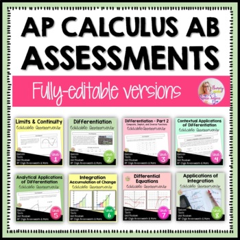 Preview of AP Calculus AB Assessments | Flamingo Math