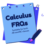 AP Calculus AB/BC Area and Volume FRQ#1