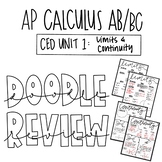 AP Calculus AB/BC Unit 1: Limits and Continuity Doodle Review