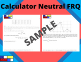 AP Calculus AB Calculator Neutral FRQ (Units 1-7)
