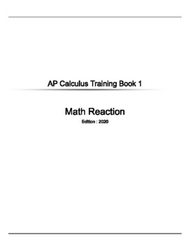 Preview of AP Calculus AB Curriculum: Lesson 1 Workbook (Blank) + Videos