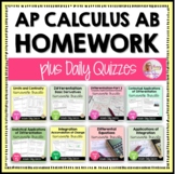 AP Calculus AB Homework Bundle | Flamingo Math