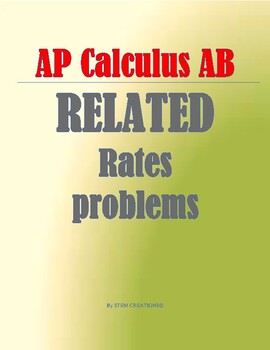 Preview of AP Calculus AB - Related Rates problems