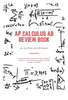 Preview of AP Calculus AB Review Book