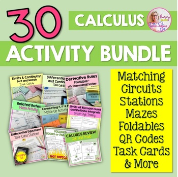 Preview of AP Calculus Activities Bundle | Flamingo Math