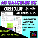 AP Calculus BC Curriculum Bundle All Units 1 - 10 plus Bon