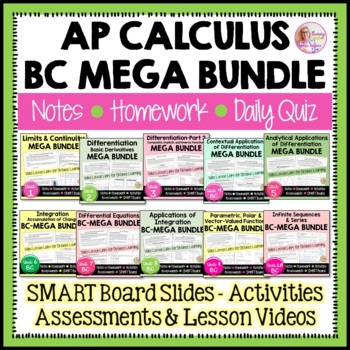 Preview of AP Calculus BC Mega Bundle Curriculum | Flamingo Math