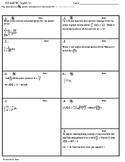 37 different AP Calculus BC Review problems of AB and BC T