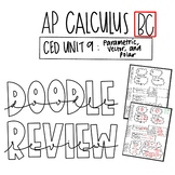 AP Calculus BC Unit 9: Parametric, Vector, Polar Doodle Review