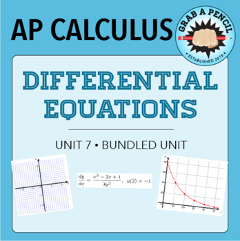 Preview of AP Calculus: Differential Equations Unit Bundle (AB content only)