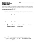 AP Calculus Differential Equations and Applications of Int