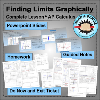 Preview of AP Calculus: Finding Limits Graphically Complete Lesson