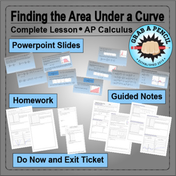 Preview of AP Calculus: Finding the Area Under a Curve Complete Lesson