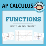 AP Calculus: Functions Unit Bundle