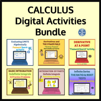 Preview of AP CALCULUS AB & BC Growing DIGITAL Resources BUNDLE - Distance Learning