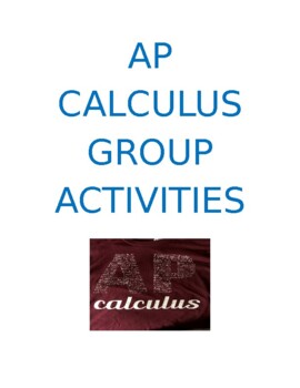 Preview of AP Calculus Group Activities