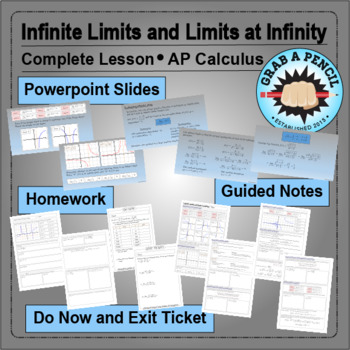 Preview of AP Calculus: Infinite Limits and Limits at Infinity Complete Lesson