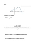 AP Calculus Quiz Units 6.1 6.2 6.3 Riemann Sums