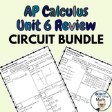 AP Calculus - Unit 6 - REVIEW CIRCUIT BUNDLE