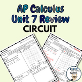 AP Calculus - Unit 7 - REVIEW CIRCUIT (with Solutions!)