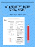 AP Chemistry Focus Notes Comprehensive Mega Pack