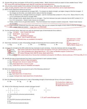 ap chemistry homework