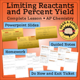 AP Chemistry: Limiting Reactants and Percent Yield Complet