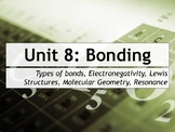 AP Chemistry Power Point and Guided Notes: Bonding - Gener