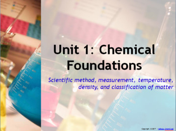 Preview of AP Chemistry Power Point and Guided Notes: Introduction to Chemistry