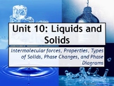 AP Chemistry Power Point and Guided Notes: Liquids and Solids