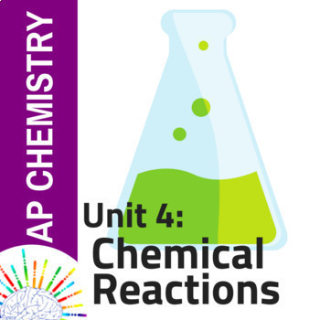Preview of AP Chemistry Unit 4: Chemical Reactions Learning Guide and Review 