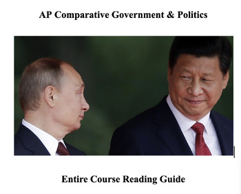 Preview of AP Comparative Gov. Entire Course Reading Guide (Ethel Wood 8th Ed.)
